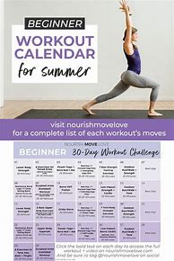 Image result for Exercise Schedule for Beginners