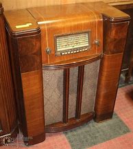 Image result for Antique Silvertone Console Radio