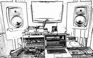 Image result for Recording Studio Drawing