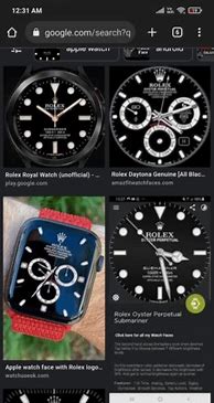 Image result for Rolex Face for Smart Watch