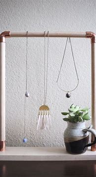 Image result for Necklace Display Stand DIY