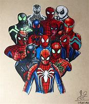 Image result for Spider-Man PS4 Sketch