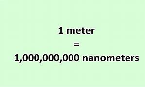 Image result for Nanometer Formula