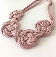 Image result for Necklace Rope Knot