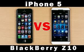 Image result for BlackBerry Z10 vs iPhone 5