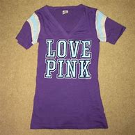Image result for Pink T-Shirts Victoria Secret