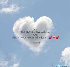 Image result for Sky Love Quotes