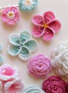 Image result for Crochet Flower Towel Holder