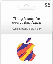 Image result for Apple Gift Card 5$