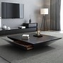 Image result for Black Square Coffee Table Modern