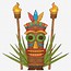 Image result for Tiki ClipArt