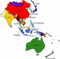 Image result for Map of APAC