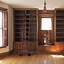 Image result for Built in Bookshelves with Ladder