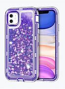Image result for iPhone S Purple Glitter Case