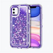 Image result for Purple Glitter iPhone SE Cases