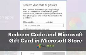 Image result for Microsoft Redeem Code
