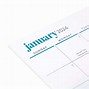 Image result for Calendar with Sticky Notepad
