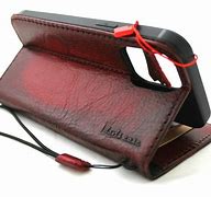 Image result for iPhone 13 Pro Genuine Leather Wallet Case