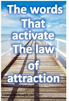 Image result for Law of Attraction Words