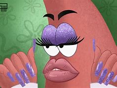 Image result for Patrick Star as a Girl