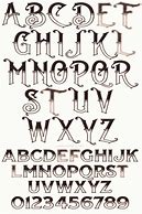 Image result for Old English Font Alphabet Letters
