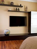 Image result for Wall Decor Over a Flat Screen TV