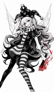 Image result for Clown Makeup Anime