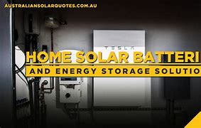 Image result for Solar Battery Set Up
