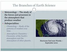 Image result for Branches of Earth Science