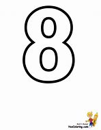 Image result for Colored White Number 8 Colored Brown Number 9