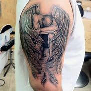 Image result for Black Angel Wings Tattoo