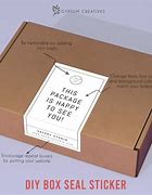 Image result for Sticker to Seal Packaging
