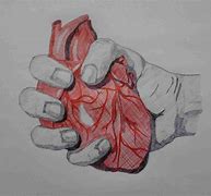 Image result for Drawing of a Hand Holding a Heart