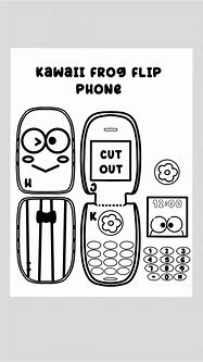 Image result for Hello Kitty Filp Phone DIY
