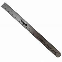 Image result for Metal Millimeter Ruler
