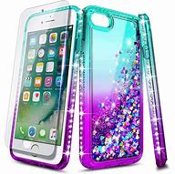 Image result for Purple Glitter iPhone SE Cases
