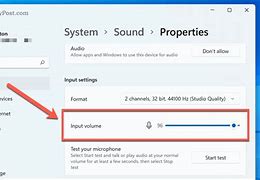 Image result for Microphone Windows 11
