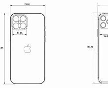 Image result for iPhone 13 Dimensions Inches for Skin