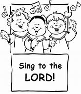 Image result for Little Kids Singing Coloring Page