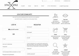 Image result for Homepage Wireframe Examples