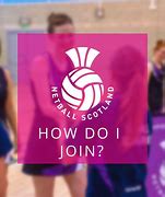 Image result for Netball Scotland Sign