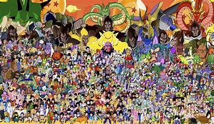 Image result for DBZ Wallpaper All Characters