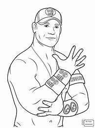 Image result for Brock Lesnar Coloring Pages