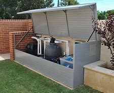 Image result for Outdoor Pool Storage Box