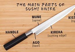 Image result for Japanese Sushi Knife Dispkay