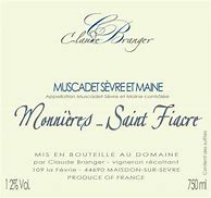 Image result for Claude Branger Muscadet Sevre Maine Monnieres Saint Fiacre