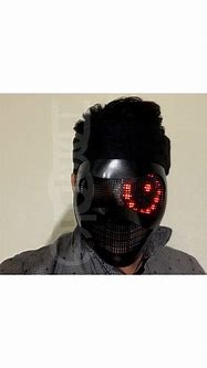 Image result for LED Robot Mask