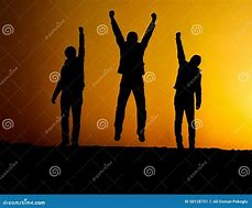 Image result for One Arm Raise in Victory Silhouette