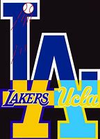 Image result for LA Dodgers Lakers Logo