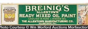 Image result for Vintage Allentown Paint Products